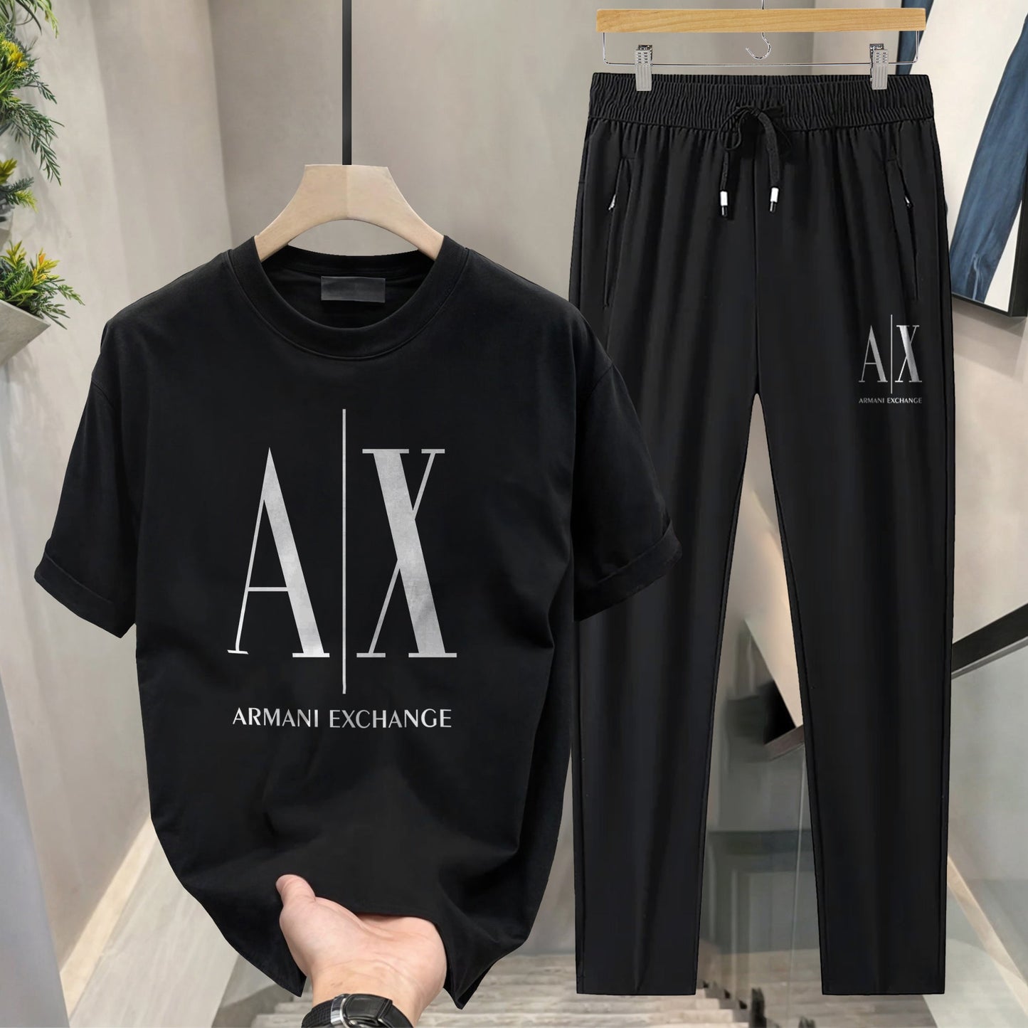 Men's Luxury Branded Co-Ord Set