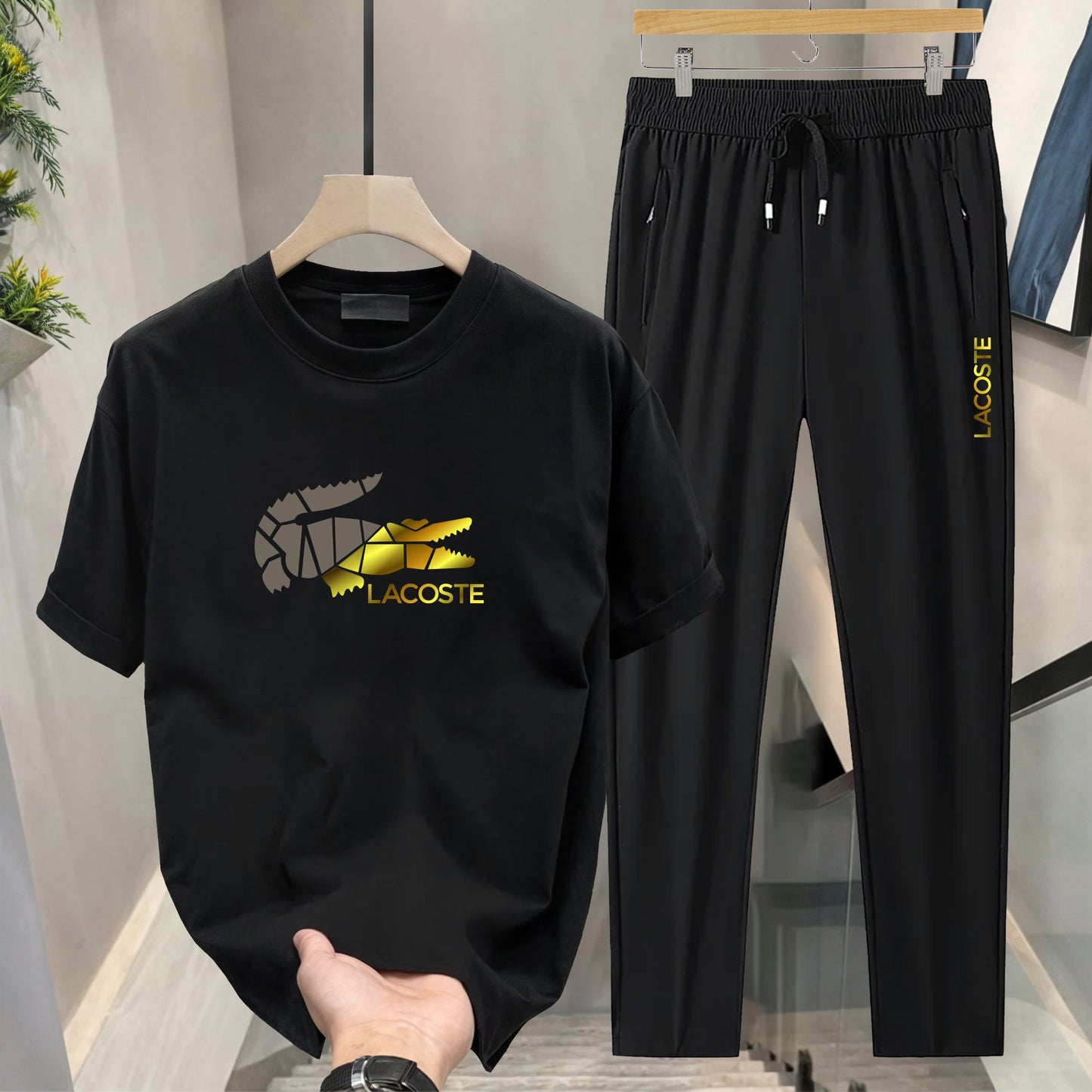 Men's Luxury Branded Co-Ord Set